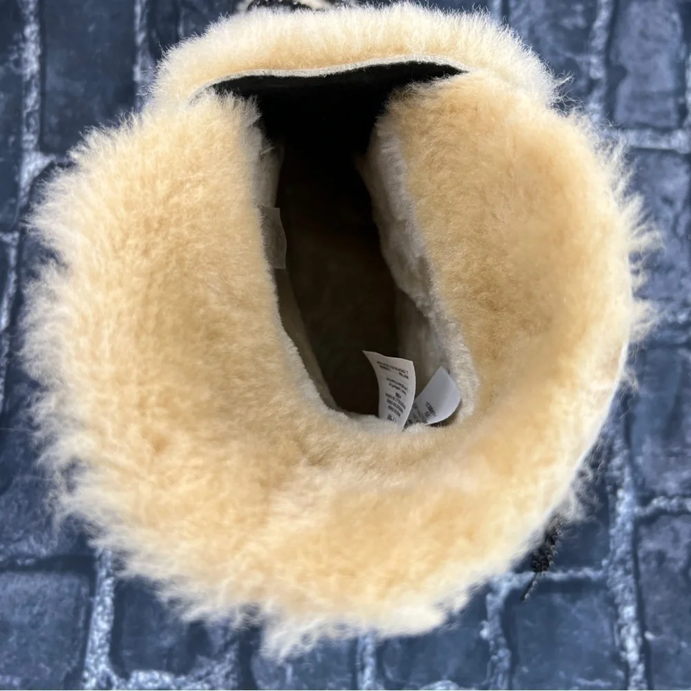 J CREW FUR BOOTS